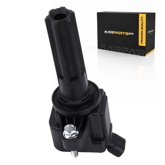 KarParts360 For Hummer H3 2007-2010 Ignition Coil | Stud Mount | Oval Coil | Distributorless Ignition | Blade Terminal | Female Connector