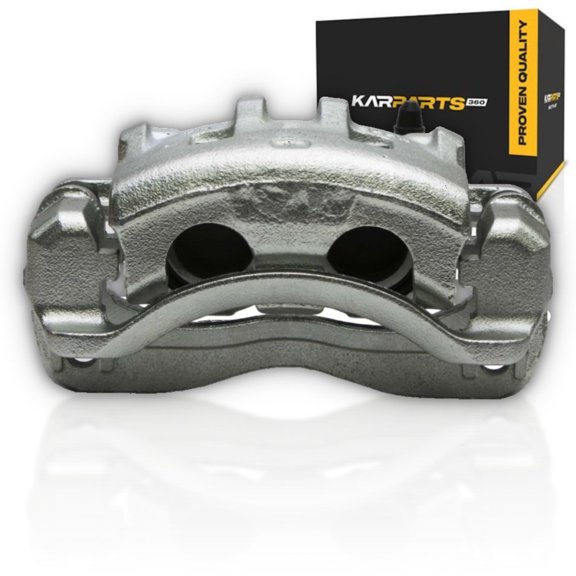 KarParts360 For Hyundai Santa Fe/Santa Fe XL 2013-2019 Disc Brake Caliper | Zinc Coated | Silver | 2EA Piston