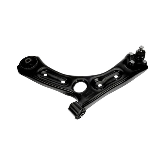 KarParts360 For Hyundai Sonata 2015 Control Arm | Steel | Black | Pinch Ball Joint Stud Type | Stamped Type | Replacement For 54500C1000, 54500D5000
