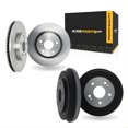 thumbnail image 1 of KarParts360 For Hyundai Venue 2020 21 22 23 2024 Disc Brake Rotors | Front and Rear | Set Of 4 | Cast-Iron Material, 1 of 4