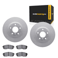 thumbnail image 1 of KarParts360 For Infiniti G35 2003 2004 2005 Rotors And Brake Pads Front | Cast Iron | Performance/Racing Driving Style | Plain Rotor Style, 1 of 4