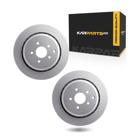 KarParts360 For Infiniti M37/M56 2011 2012 2013 Brake Rotors Rear