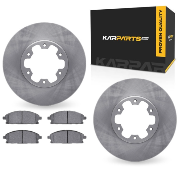 KarParts360 For Infiniti QX4 1997 Brake Rotor Set