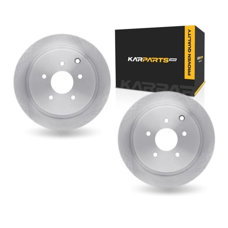 KarParts360 For Infiniti QX60 2014-2020 Brake Rotor Set Rear