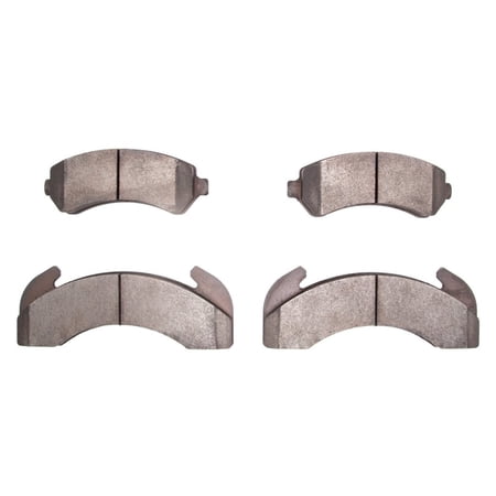 KarParts360 For Isuzu FSR/FTR/FVR 1998 99 00 01 2002 Disc Brake Pads | Front | Set Of 4 | 29 Millimeters/1.14 Inches Inner Pad Overall Thickness