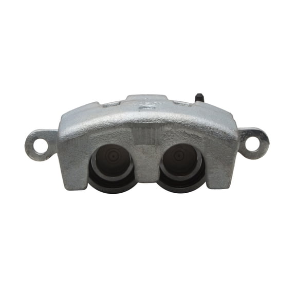 KarParts360 For Isuzu NPR 1999 00 01 02 03 2004 Disc Brake Caliper | Zinc Coated | Silver Color | 2EA Piston Quantity | Bleeder Screw Included