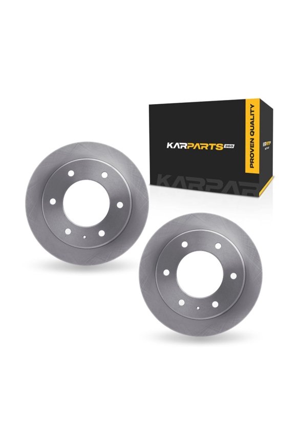 For Isuzu Pickup 1990 91 92 93 94 1995 Brake Rotors Front | Cast Iron | Rotors Only Design | 1-Piece Construction