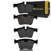 KarParts360 For Jaguar I-Pace 2021 2022 2023 2024 Disc Brake Pads Rear | Electronic Pad Wear Sensor | 59.4 Millimeters / 2.34 Inches Inner Height