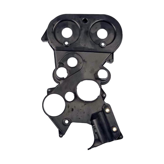 KarParts360 For Jeep Liberty 2002 Timing Cover | Plastic Material | Black | Replacement For 5093083AA