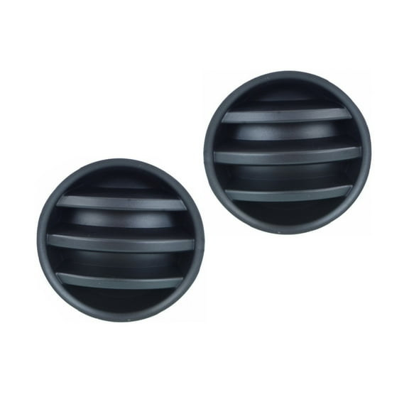 KarParts360 For Jeep Patriot 2007 2008 2009 2010 Fog Light Cover Driver And Passenger Side | Pair | Front | Replacement For CH1038135 | 4806184AA