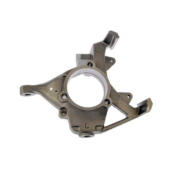 KarParts360 For Jeep TJ/Wrangler 1997-2006 Steering Knuckle Front, Driver Side | Cast Iron | Black Color | Replacement For 4713187, 5015981AA