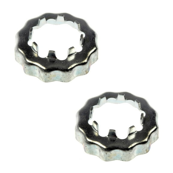 KarParts360 For Jeep Wagoneer 1990 Spindle Nut Retainers | 2 Pieces | Steel Material | M24-1.5 Thread Size | Replacement For 40263-01E00, 40263-0B000