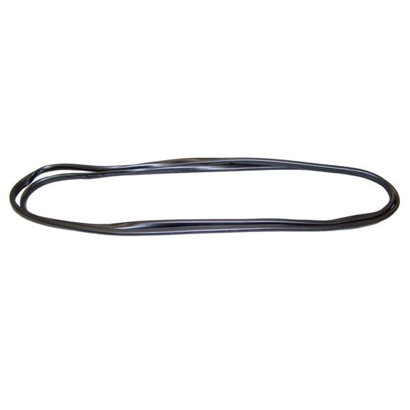 KarParts360 For Jeep Wrangler 1997-2006 Windshield Glass Weatherstrip | Front | True Jeep TJ | Black | Rubber