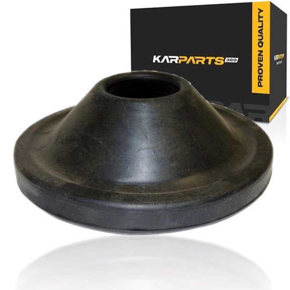 KarParts360 For Jeep Wrangler 2007-2017 Spring Isolator | Rear | Upper | Rubber | Black
