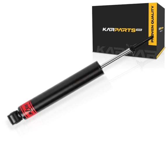 KarParts360 For Jeep Wrangler 2007-2023 Steering Stabilizer | Painted | Black | Single Design | Stock Ride Height | With Stock Mounting