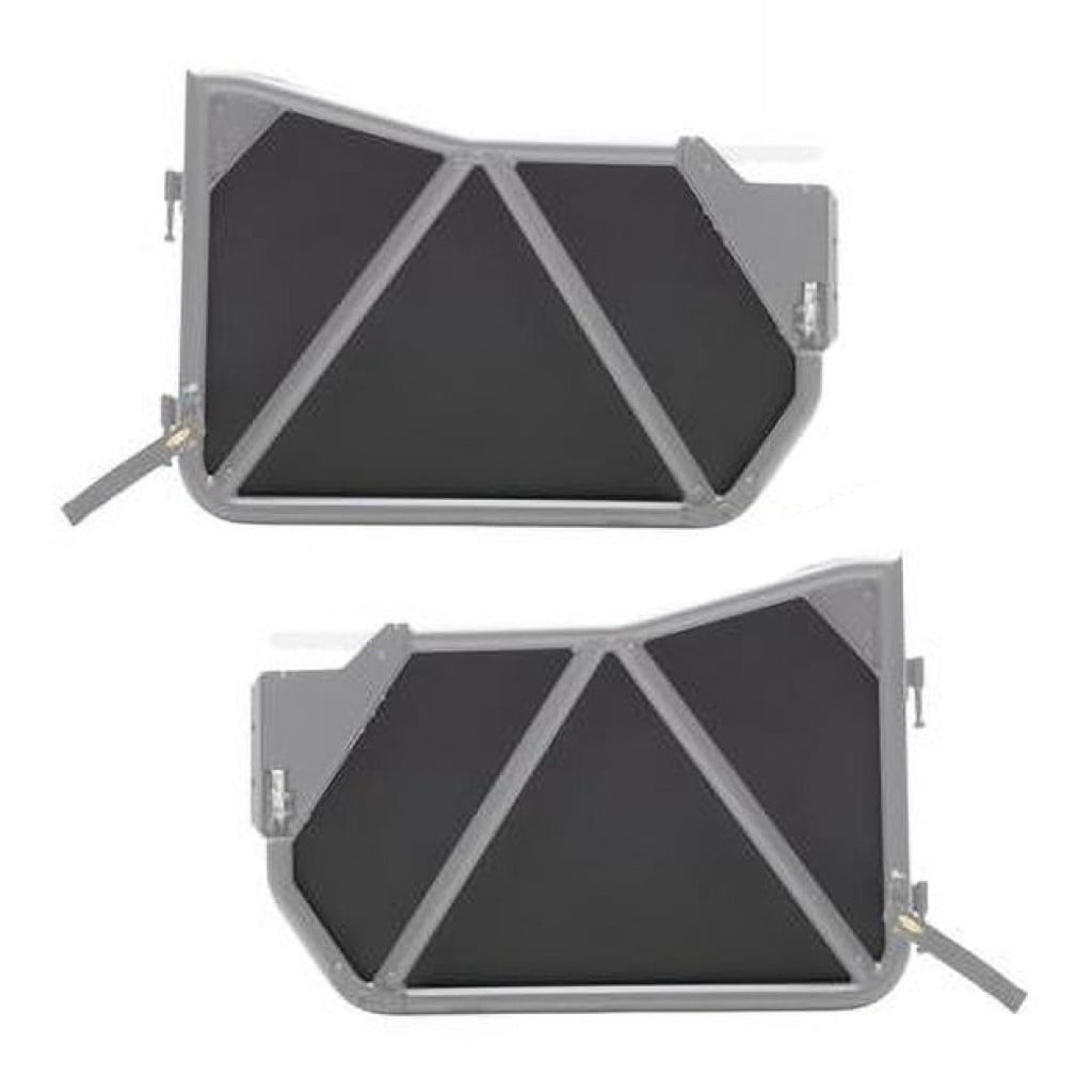 KarParts360 For Jeep Wrangler 2018 19 20 21 2022 Tube Door Skins | Pair | Front | Steel