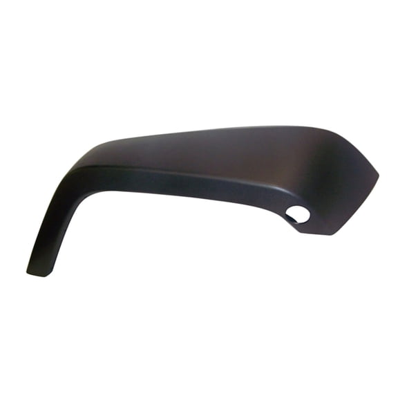 KarParts360 For Jeep Wrangler JK 2007-2018 Fender Extension Passenger Side | Front | Plastic | Black