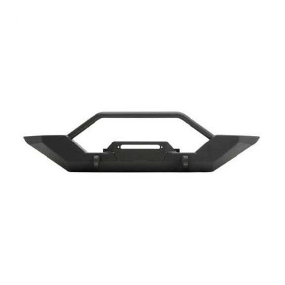 KarParts360 For Jeep Wrangler TJ/LJ 1997-2006 XRC Rock Crawler Bumper | Front | Textured Black | With Grille Guard And D-Ring Mounts