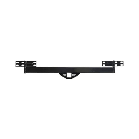 KarParts360 For Jeep Wrangler (TJ/LJ) 2004 2005 2006 Receiver Hitch | Gloss Black | 2 Inch Receiver | Bolt-On | Class II | Fits OE Style Rear Bumpers
