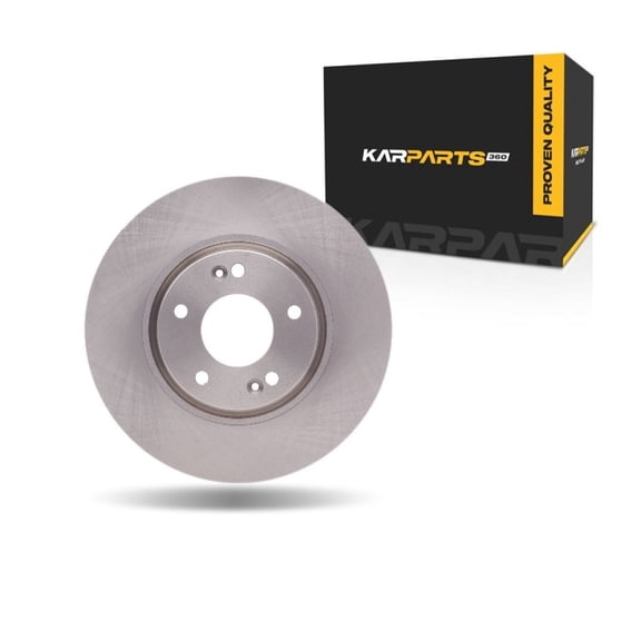 KarParts360 For Kia Forte Koup 2010-2017 Disc Brake Rotor | Front | Vented Type | 300 Millimeters/11.81 Inches Outside Diameter | 5 Stud/Lug Hole
