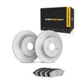thumbnail image 1 of KarParts360 For Land Rover Range Rover 1995-2002 Brake Set Rear | Plain Rotor, 1 of 4