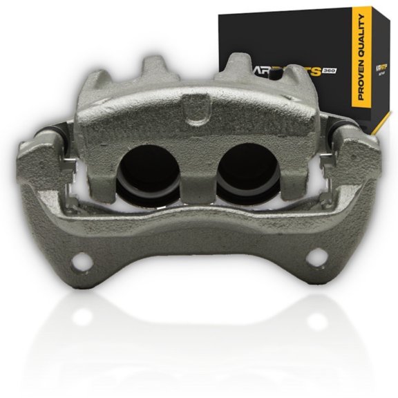 KarParts360 For Land Rover Range Rover 2006 2007 2008 2009 Disc Brake Caliper | Zinc Coated | Silver | 2EA Piston
