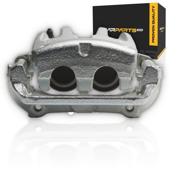 KarParts360 For Land Rover Range Rover 2006 2007 2008 2009 Disc Brake Caliper | Zinc Coated | Silver | 2EA Piston
