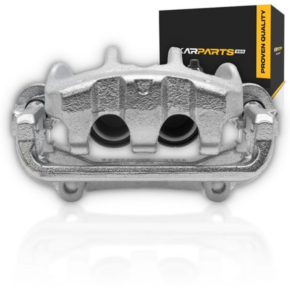 KarParts360 For Land Rover Range Rover 2010 2011 2012 Disc Brake Caliper | Zinc Coated | Silver | 2EA Piston