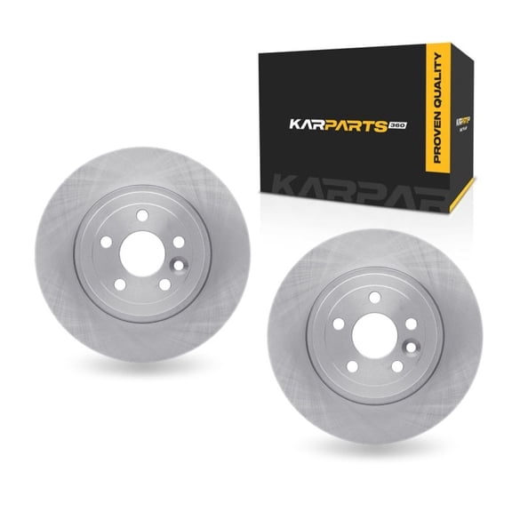 KarParts360 For Land Rover Range Rover Evoque 2016 2017 2018 2019 Brake Rotors Rear