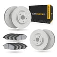 thumbnail image 1 of KarParts360 For Lexus LS430 2001 02 03 04 05 2006 Brake Set | Cast Iron | Plain Rotor | Performance/Racing | 1-Piece Rotor Construction, 1 of 4