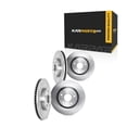 thumbnail image 1 of KarParts360 For Lexus SC400 1992-2000 Disc Brake Rotor Set | Front and Rear | 4 Pieces | Cast Iron Material | Single-Piece Casting Construction, 1 of 4