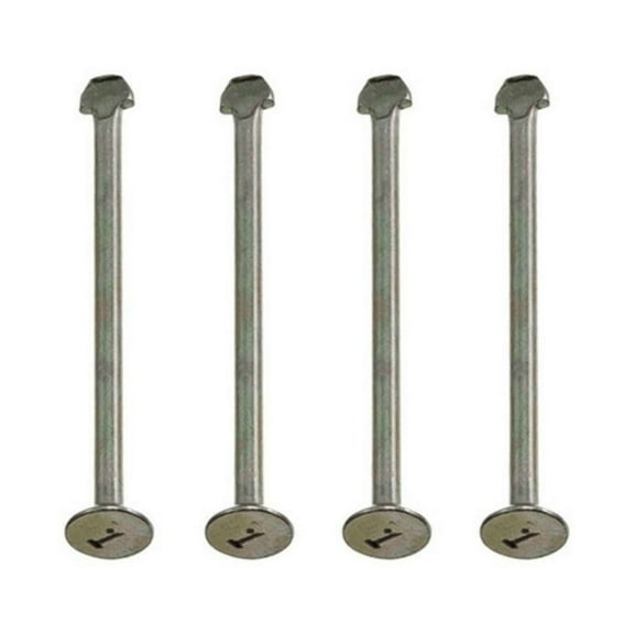 KarParts360 For Lincoln Continental 1999 2000 2001 2002 Brake Spring Hold Down Pin | 4 Pieces | Steel Material | Yellow