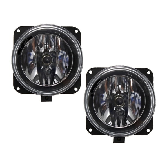 KarParts360 For Lincoln LS 2002 Fog Lights Driver And Passenger Side | Pair | CAPA | Replacement For FO2592194, FO2592194C | 2M5Z15200AB