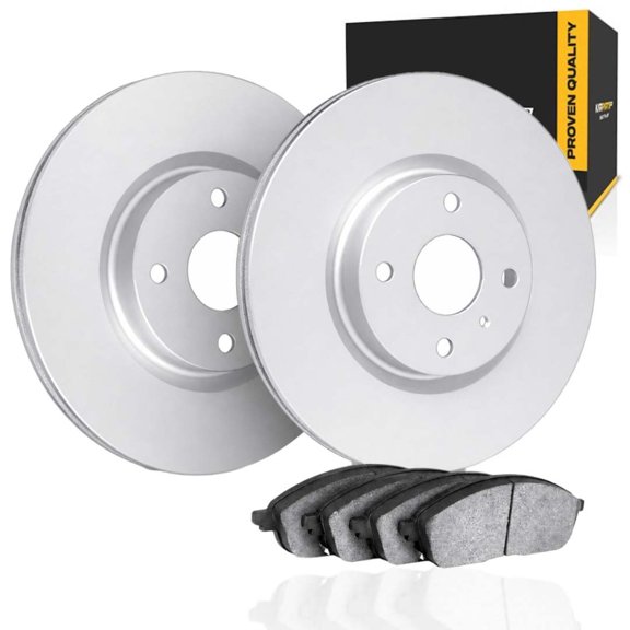 KarParts360 For Lotus Exige 2006 07 08 09 10 2011 Brake Rotor Set | Front | Plain Rotor Style
