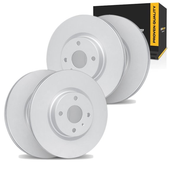 KarParts360 For Lotus Exige 2006 07 08 09 10 2011 Brake Rotor Set | Front and Rear | Cast Iron