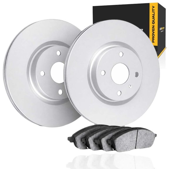 KarParts360 For Lotus Exige 2006 07 08 09 10 2011 Brake Rotor Set | Rear | Plain Rotor Style