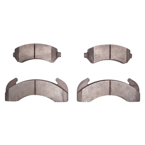 KarParts360 For Mack CS200P Mid-Liner 1990-2001 Disc Brake Pads | Front | Set Of 4 | 29 Millimeters/1.14 Inches Inner Pad Overall Thickness