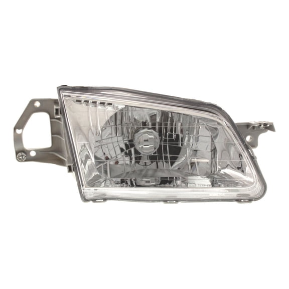 KarParts360 For Mazda Protege 1999 2000 Headlight Assembly Passenger Side | Composite | With Bulbs | Replacement For MA2503114 | BJ0E51030A