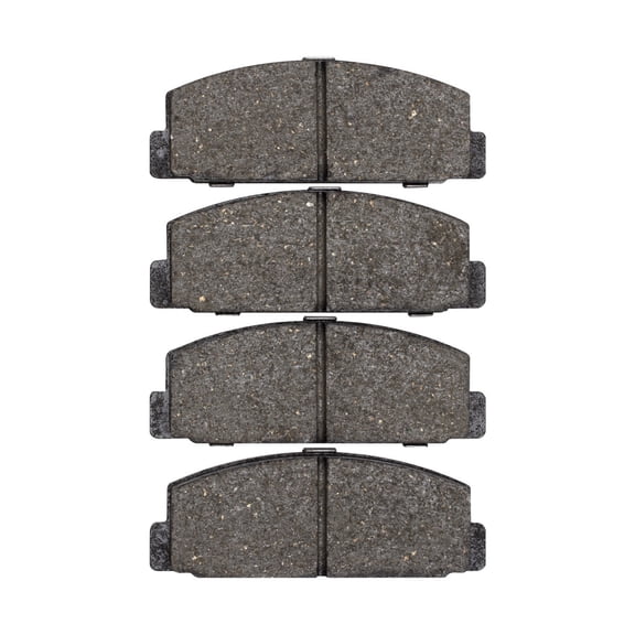 KarParts360 For Mazda RX-7 1993 1994 1995 Disc Brake Pads | Rear | Set Of 4 | 0.52 Inches/13.1 Millimeters Inner Pad Overall Thickness