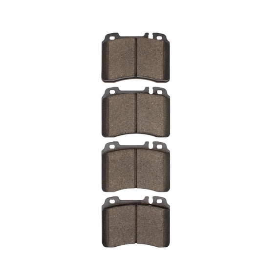 KarParts360 For Mercedes-Benz 500E 1992 1993 Disc Brake Pads | Front | Set Of 4 | Electronic Pad Wear Sensor Type