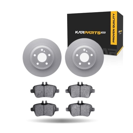 KarParts360 For Mercedes-Benz B Electric Drive 2014 2015 Brake Set | With Brake Pads