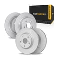 thumbnail image 1 of KarParts360 For Mercedes-Benz CLK430 1999 00 01 02 2003 Brake Rotors | Front and Rear | Set Of 4 | Cast Iron Material, 1 of 4