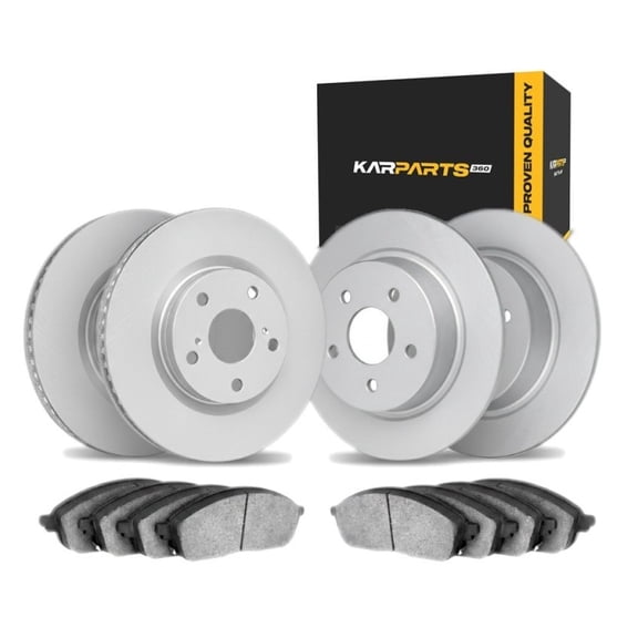 KarParts360 For Mercedes-Benz GLA250/GLA200 2014-2020 Rotors and Brake Pads Front And Rear