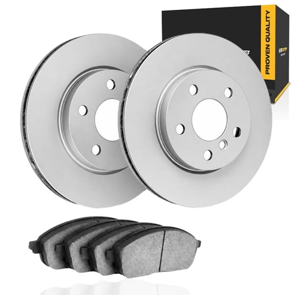 KarParts360 For Mercedes-Benz GLE350 2020 21 22 23 24 2025 Brake Rotor Set | Coated