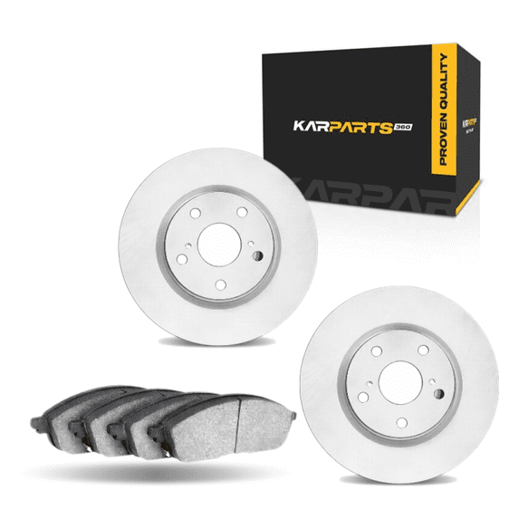 KarParts360 For Mercedes-Benz GLE43 AMG/GLE63 AMG/GLE63 AMG S 2019 Brake Set Front | Plain Rotor Style