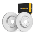 thumbnail image 1 of KarParts360 For Mercedes-Benz ML450 2010 2011 Brake Set Rear | Plain Rotor Style, 1 of 4