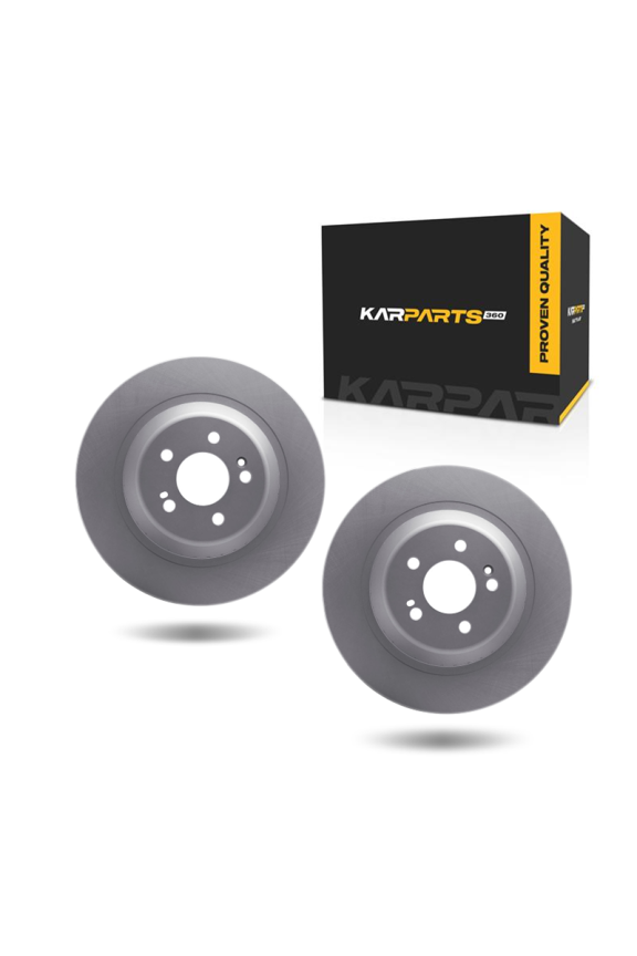 For Mercedes-Benz Maybach S550 2017 Brake Rotors Rear | Cast Iron Material | Plain Rotor Style