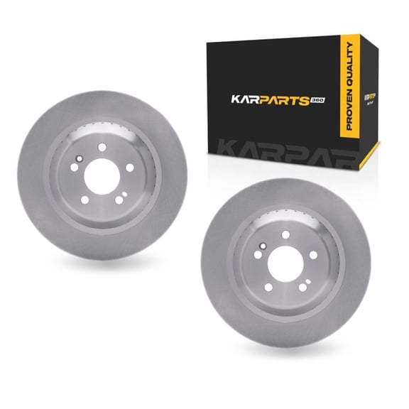KarParts360 For Mercedes-Benz Maybach S550 2017 Brake Rotors Rear