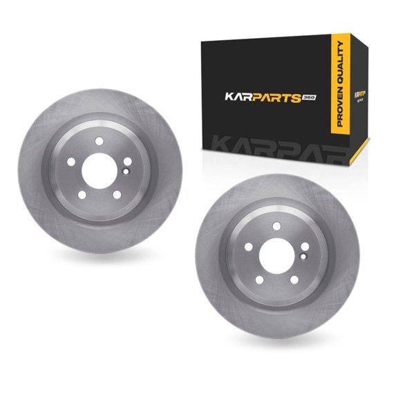 KarParts360 For Mercedes-Benz S400 2010 2011 2012 2013 Brake Rotors Rear