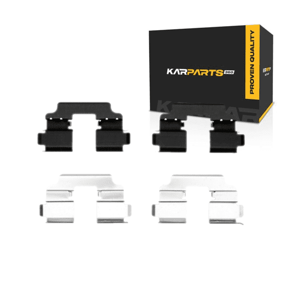 KarParts360 For Mercedes-Benz SLC300 2017 2018 2019 2020 Disc Brake Hardware Set